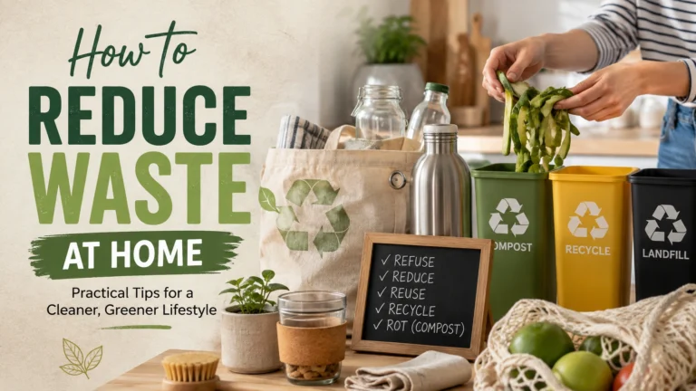 How to Reduce Waste at Home Tips: A Practical Guide to Creating Less Rubbish