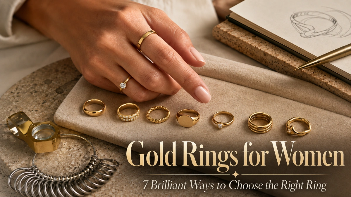 Gold Rings for Women: 7 Brilliant Ways to Choose the Right Ring