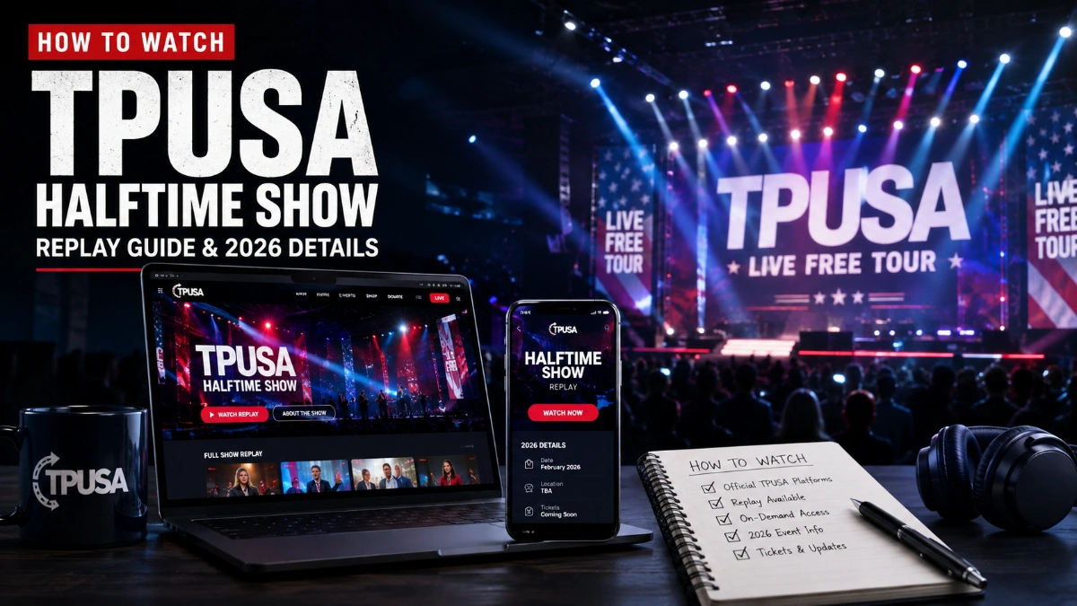 How to Watch TPUSA Halftime Show: Replay Guide and 2026 Details