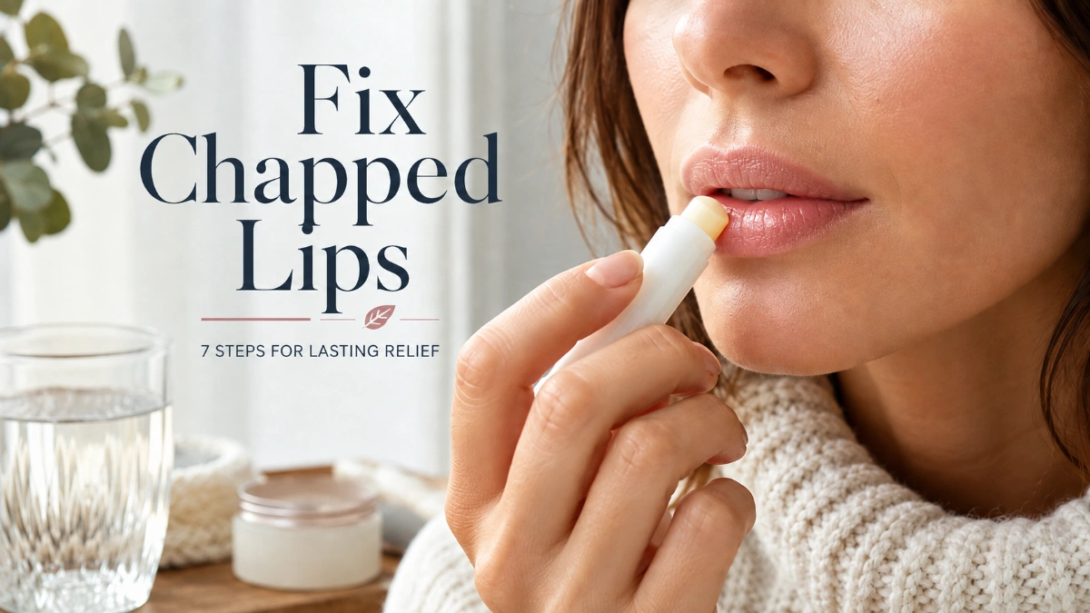 How to Fix Chapped Lips: 7 Powerful Steps for Lasting Relief