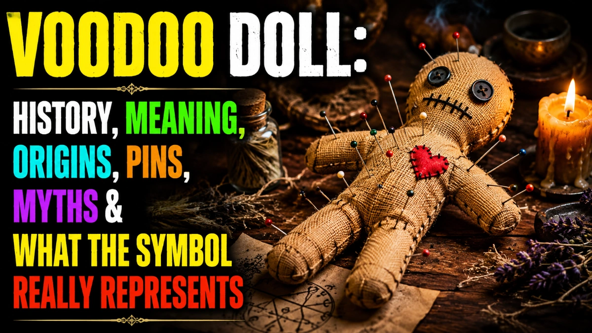 Voodoo Doll: History, Meaning, Origins, Pins, Myths & What the Symbol Really Represents