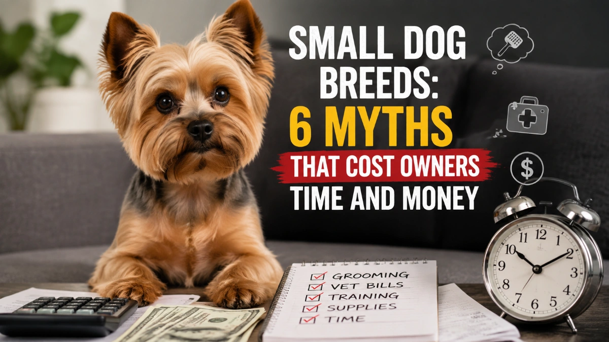 small dog breeds: 6 Myths That Cost Owners Time and Money